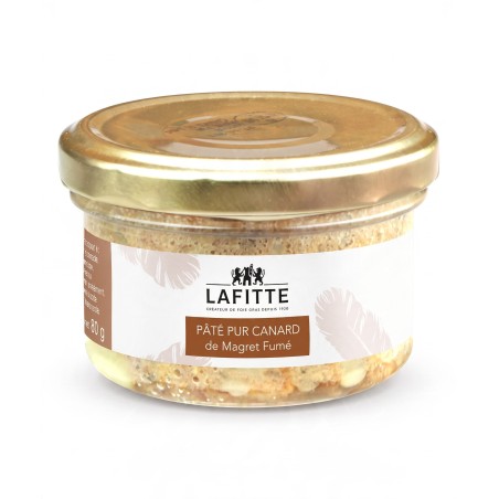 Lafitte Kačacia paštéta s údenými kačacími prsiami 80g