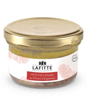 Lafitte Kačacia paštéta s papričkami 80g