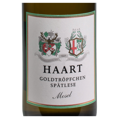 HAART, Goldtröpfchen, Spätlese 2015