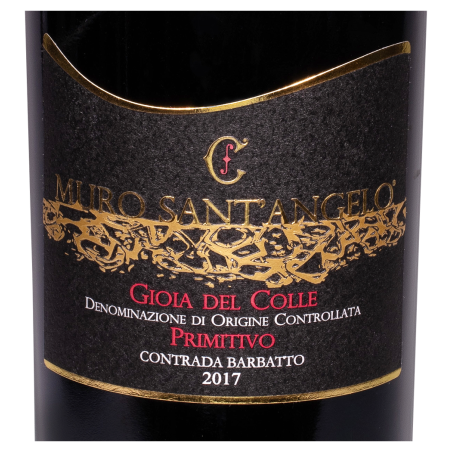 Chiaromonte, Muro S. Angelo Barbatto Gioia del Colle DOC 2017