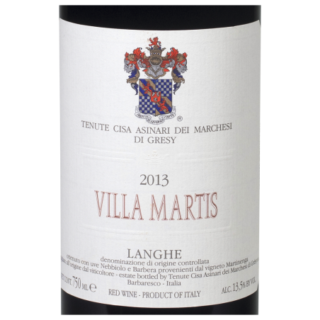Marchesi Di Grésy, Villa Martis, Langhe Rosso DOC 2015