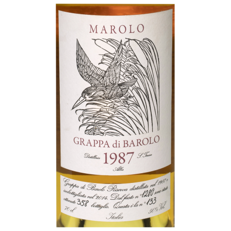 Marolo, Grappa di Barolo Riserva 1987