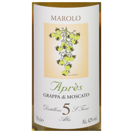 Marolo, Grappa di Moscato Apres 5Y