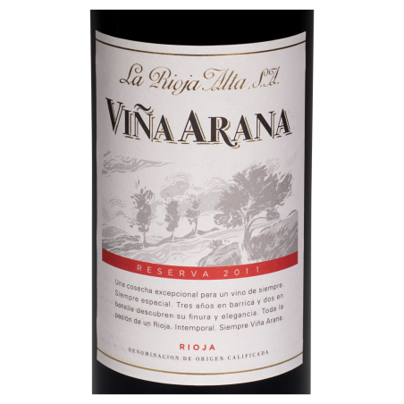 La Rioja Alta, Vina Arana Reserva DOCa Rioja 2011