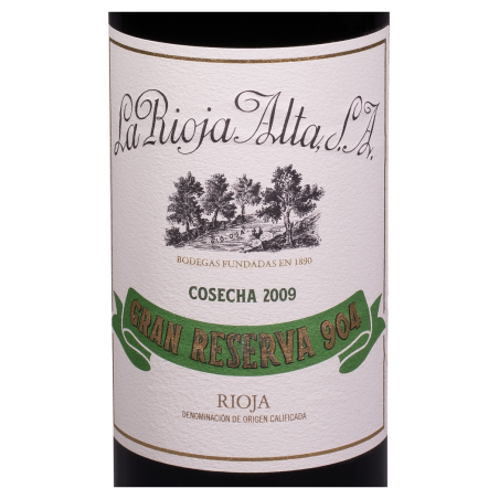La Rioja Alta, Vina Gran Reserva 904 DOCa Rioja 2009