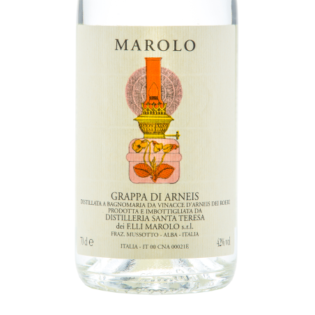 Marolo, Grappa di Arneis