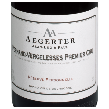 Aegerter, Pernand Vergelesses Premiere Cru 2015