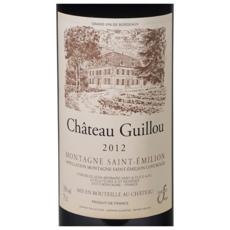 Château Guillou, AOC Montagne St. Emilion 2012