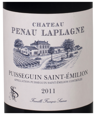 Château Penau Laplagne, AOC Puisseguin St. Emilion 2011