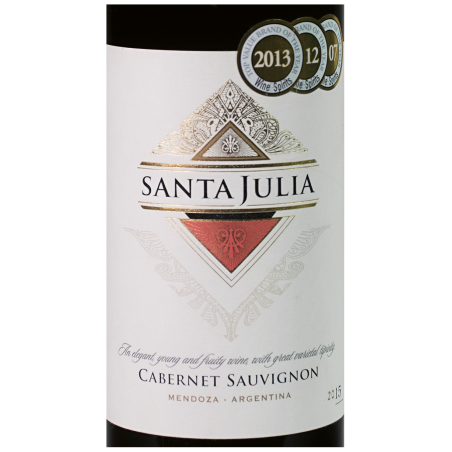 Santa Julia, Cabernet Sauvignon 2015