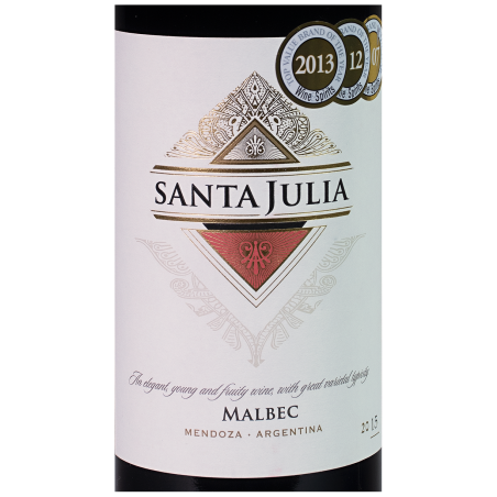 Santa Julia, Malbec, 2015