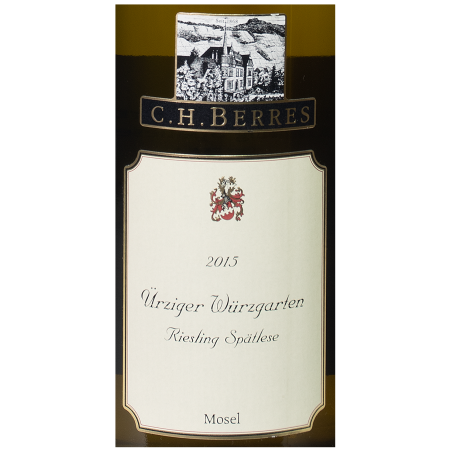C. H. Berres, Ürziger Würzgarten Riesling, Spätlese 2015
